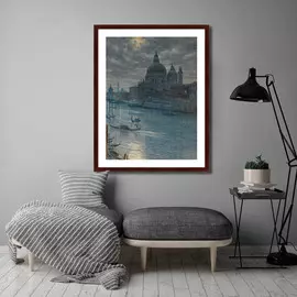 Репродукция картины a Moonlight Scene Venice 1879 г.