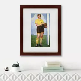 Репродукция картины la Futbolista Rubia Angelina Belfo 1926 г.