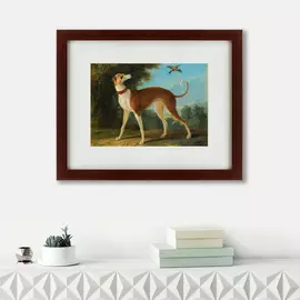 Репродукция картины Levrier Sur Fond de Paysage 1746 г.