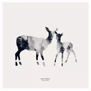 Репродукция картины на холсте Deep Forest The Family