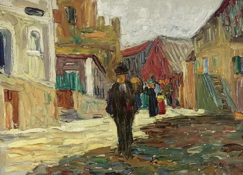 Репродукция картины на холсте Kallmunz Vilsgasse ii