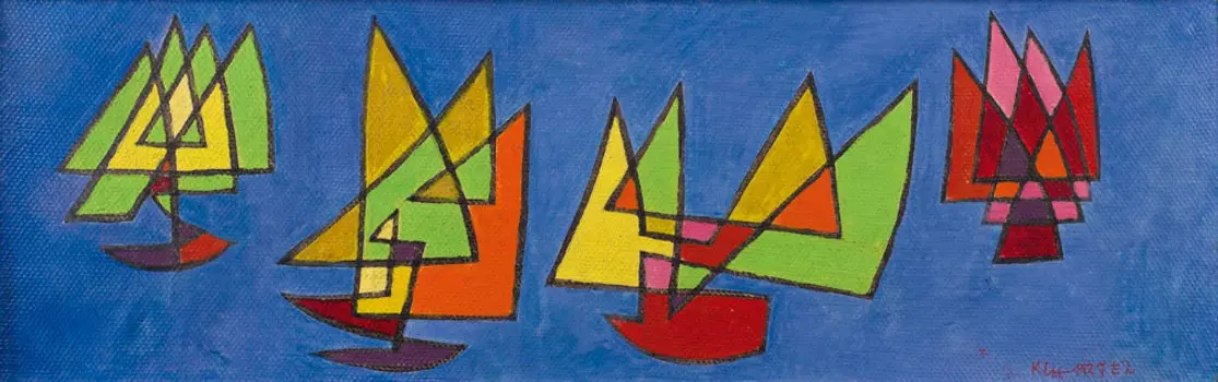 Репродукция картины на холсте Our Sailships