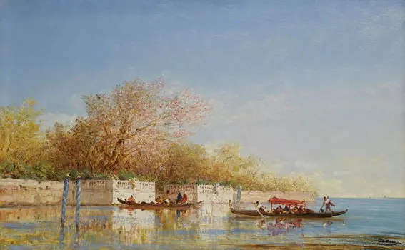 Репродукция картины на холсте The French Gadrens