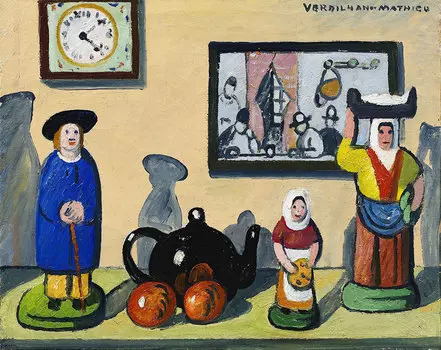 Репродукция картины на холсте Toys Still Life