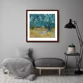 Репродукция картины оливковая роща Iii 1887 г.