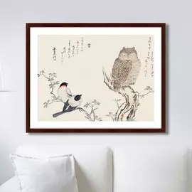 Репродукция картины Smart Owl Watching 1793 г.