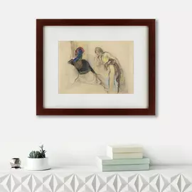 Репродукция картины Two Women at Brussa 1850 г.