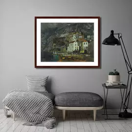 Репродукция картины вид амальфи 1925 г.