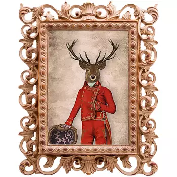 Репродукция мистер совершенство в раме матильда беж