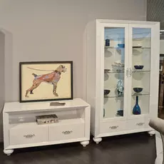 Сервант Palermo белого цвета