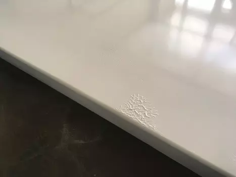 Сервант-витрина Palermo белого цвета