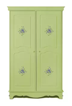 Шкаф Belle Fleur Olive с ручной росписью