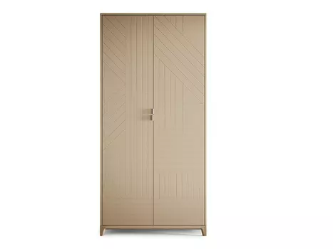 Шкаф Case №3 бежевого цвета