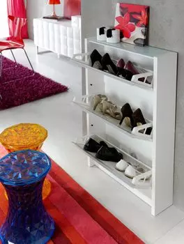 Шкаф для обуви с тремя отделениями