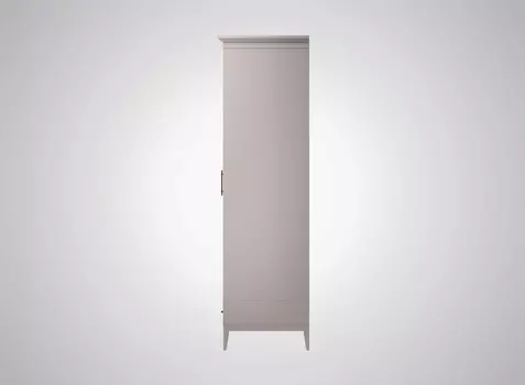 Шкаф для одежды Manhattan серо-молочного цвета