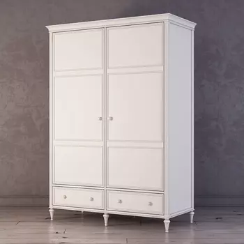 Шкаф двухстворчатый Riverdi цвета слоновой кости