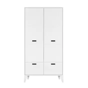Шкаф Nikki White белого цвета