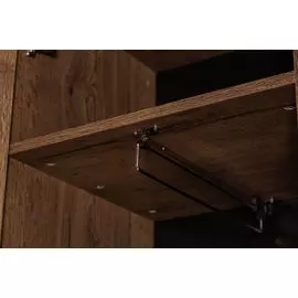 Шкаф одностворчатый Loft коричневого цвета