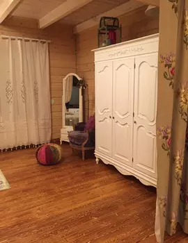 Шкаф трехстворчатый снежный прованс