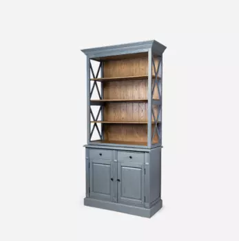 Шкаф-витрина Avelina с полками и ящиками