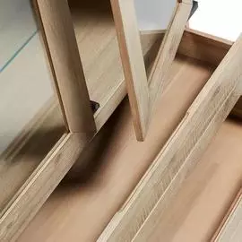 Шкаф-витрина Julia Grup Disset из массива акации