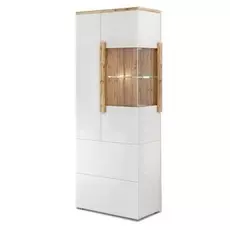 Шкаф-витрина сахара белого цвета