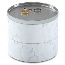 Шкатулка Tesora для украшений белого цвета