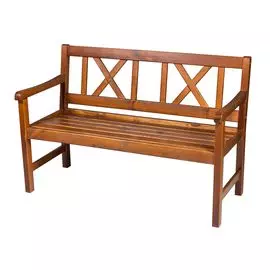 Скамья двухместная Onsala цвета капучино