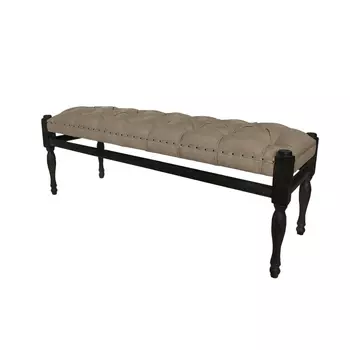 Скамья с дубовым основанием