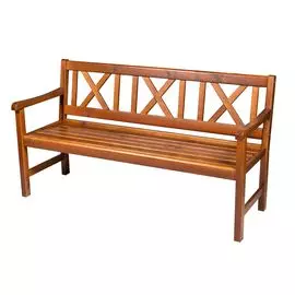 Скамья трехместная Onsala цвета капучино