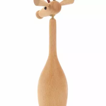 Статуэтка Giraffe из массива бука