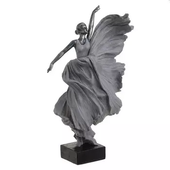 Статуэтка из искусственного камня серого цвета