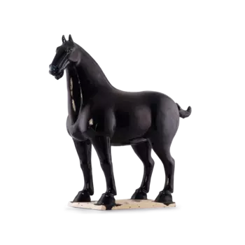 Статуэтка конь Gezellig черного цвета