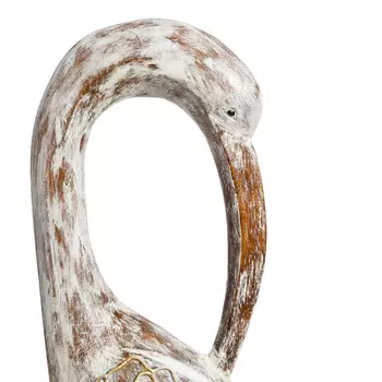 Статуэтка птица бежевого цвета