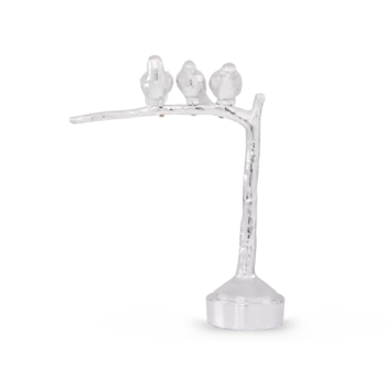 Статуэтка Silver Birds серебристого цвета