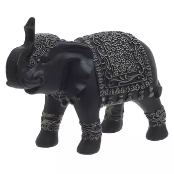 Статуэтка слон черного цвета