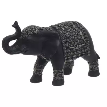 Статуэтка слон черного цвета