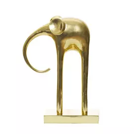 Статуэтка слон золотого цвета