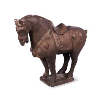 Статуэтка Warhorse коричневого цвета