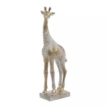 Статуэтка жирафа золотого цвета