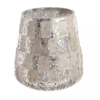 Стеклянная ваза золотого цвета