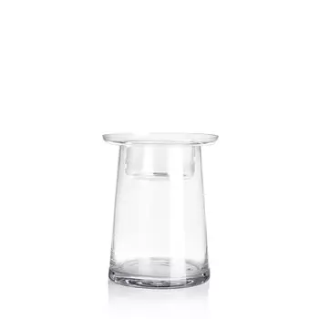Стеклянный подсвечник Loca Nera Low Cone