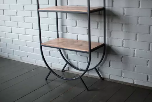Стеллаж Circle Ply из металла и дерева