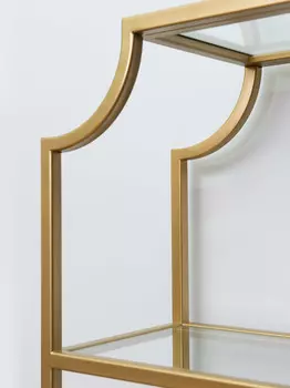 Стеллаж для изысканной классической гостиной