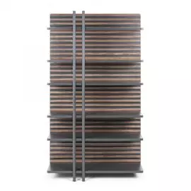 Стеллаж Mahon из орехового шпона и мдф