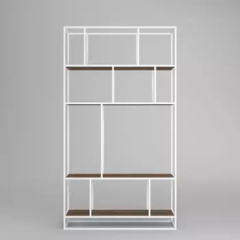 Стеллаж Makella White американский орех