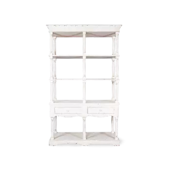 Стеллаж Manheim белого цвета