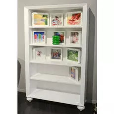 Стеллаж Palermo белого цвета