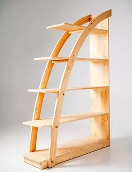 Стеллаж "Парус" к16 натуральный