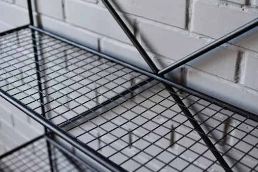 Стеллаж Rack Sticks Metall черного цвета